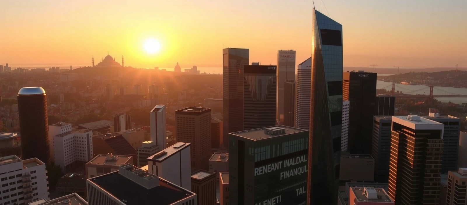 Levent district Istanbul financial hub